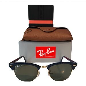 RAY-BAN Polarized Clubmaster Sun Glasses⭐️